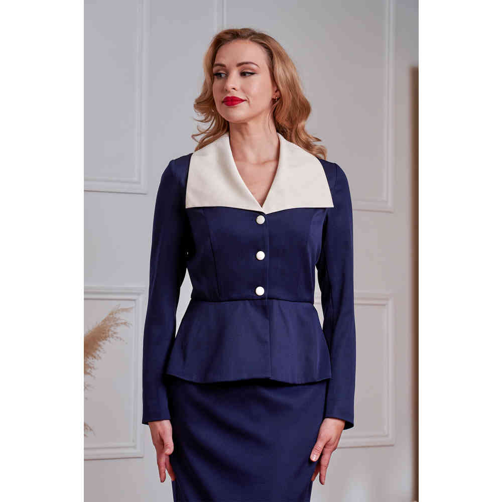 Banned - Leonia Jacket - Dark blue